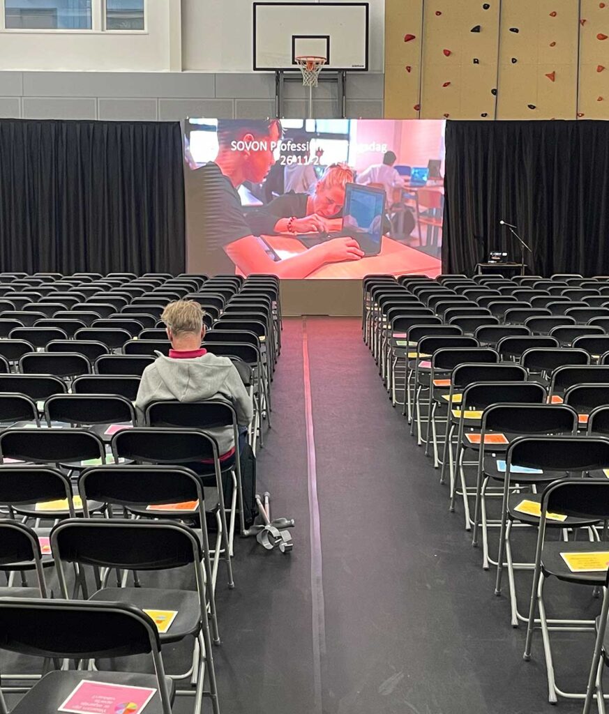 LED-scherm en videotechniek voor evenementen